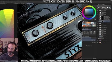 How I Add Image Textures (brushed metal, wood, etc) in Clip Studio Paint