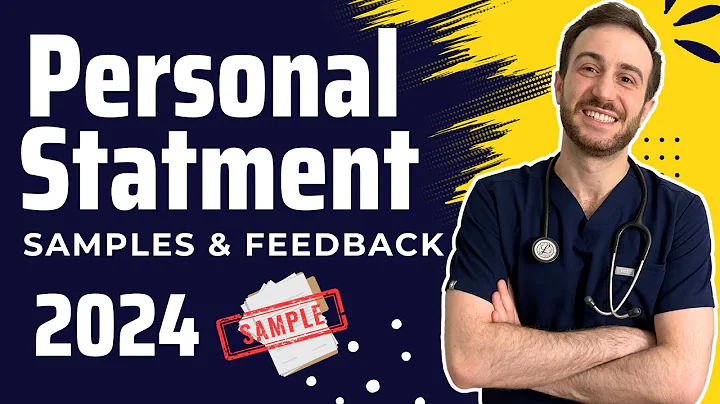 2024 Residency Personal Statement Samples and Feedback!