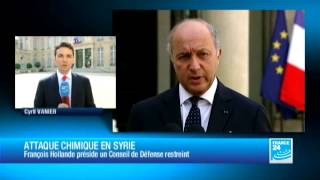 Syria: François Hollande chairs a restricted Defense Council
