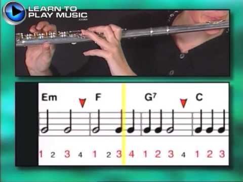 Ex003 How to Play Flute - Flute Lessons for Beginners - YouTube