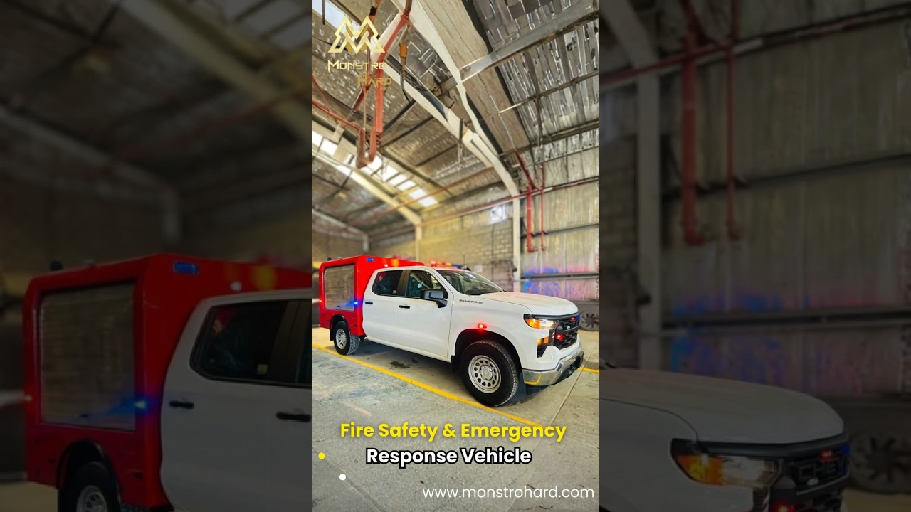 Fire Safety Vehicle Walkaround | Emergency Response & Firefighting Support Vehicle