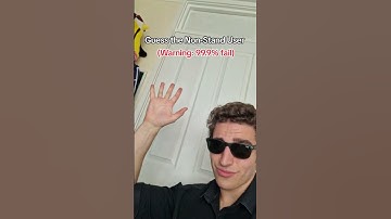 Guess the Non-Stand User 🤔