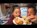 HOW TO MAKE DEEP FRIED ICE CREAM SANDWICHES!! | COOKING WITH TRITRI & RIRI