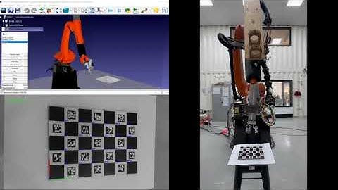 Automated Eye-in-Hand Calibration with RoboDK & Intel RealSense D435i Over Wi-Fi