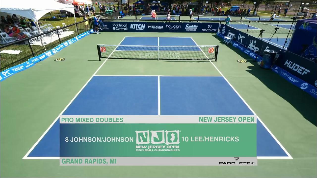 APP New Jersey Pickleball Open Pro Mixed Doubles YouTube