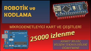 1- Mikrodenetleyici Kart Nedir? Çeşitleri ve Yapısı