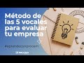 Método de las 5 vocales para evaluar tu empresa