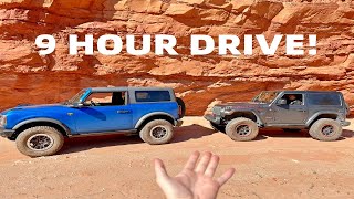 2 Door Bronco vs 2 Door Wrangler MPG TEST!