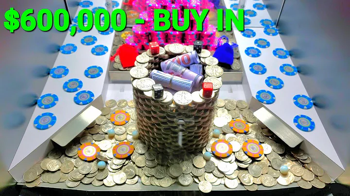 ✅️ HUGE TOWER FULL OF CASH Inside High Limit Coin Pusher - ASMR