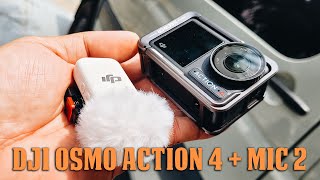 Using DJI Osmo Action 4 with DJI Mic 2 by Freely Roaming 877 views 1 month ago 18 minutes
