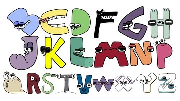 Alphabet Lore in Consonants Order | Alphabet Lore Meme | CartoonHouseFX129