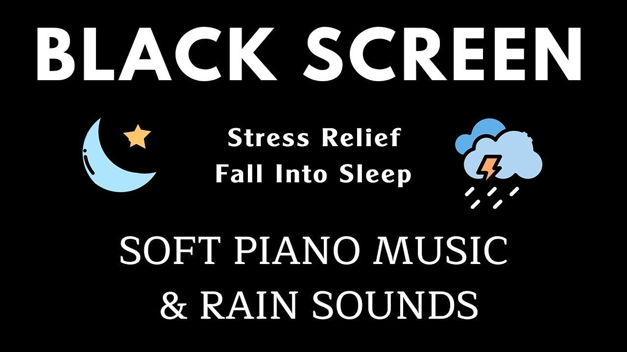 View of FALL INTO DEEP SLEEP - Peaceful Piano & Soft Rain, 10 Hours Relaxing ...