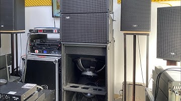 Combo Line Array LX LA12 bass 30 NEO, Sub kép TW218 cho Anh Em Sự Kiện. Lh: 0965953233