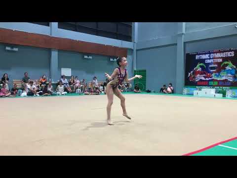 RGA Pattaya present Rythmic Gymnastic Completition on 9 July 2022 - Freehand 10 yr
