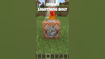 How to summon lightning in minecraft