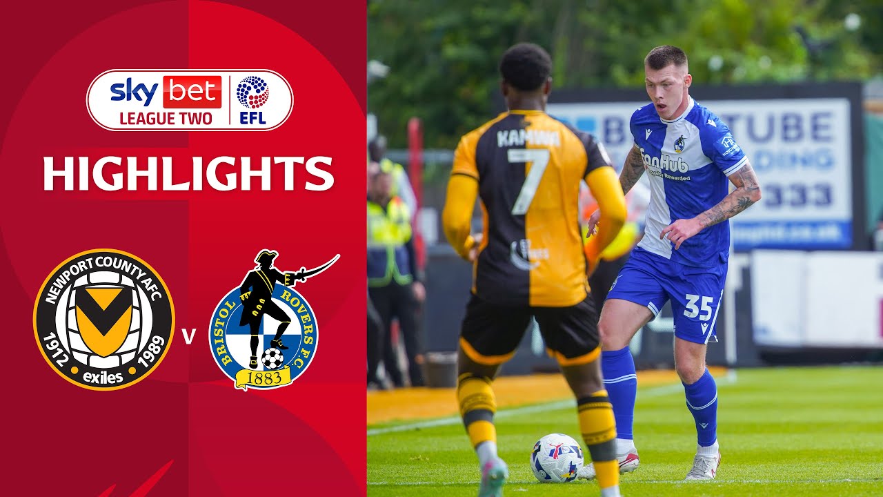 [Highlight] EFL League Two : Newport County vs Bristol Rovers (06-09-68)