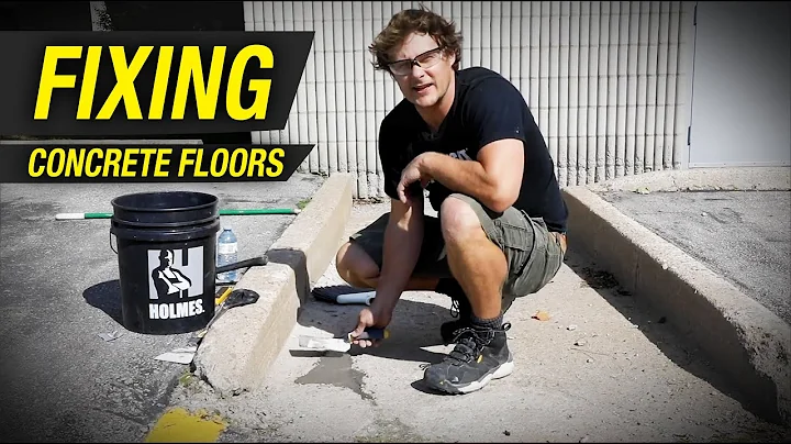 How To Fix A Concrete Patch - Driveway