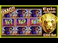 ⚠️Omg! Epic Jackpots in $300 bet Buffalo Gold Collection Slot | High Limit