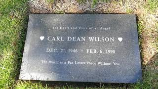 The Beach Boys Carl Dean Wilson Grave Westwood Memorial Park Los Angeles California USA Jan 2021