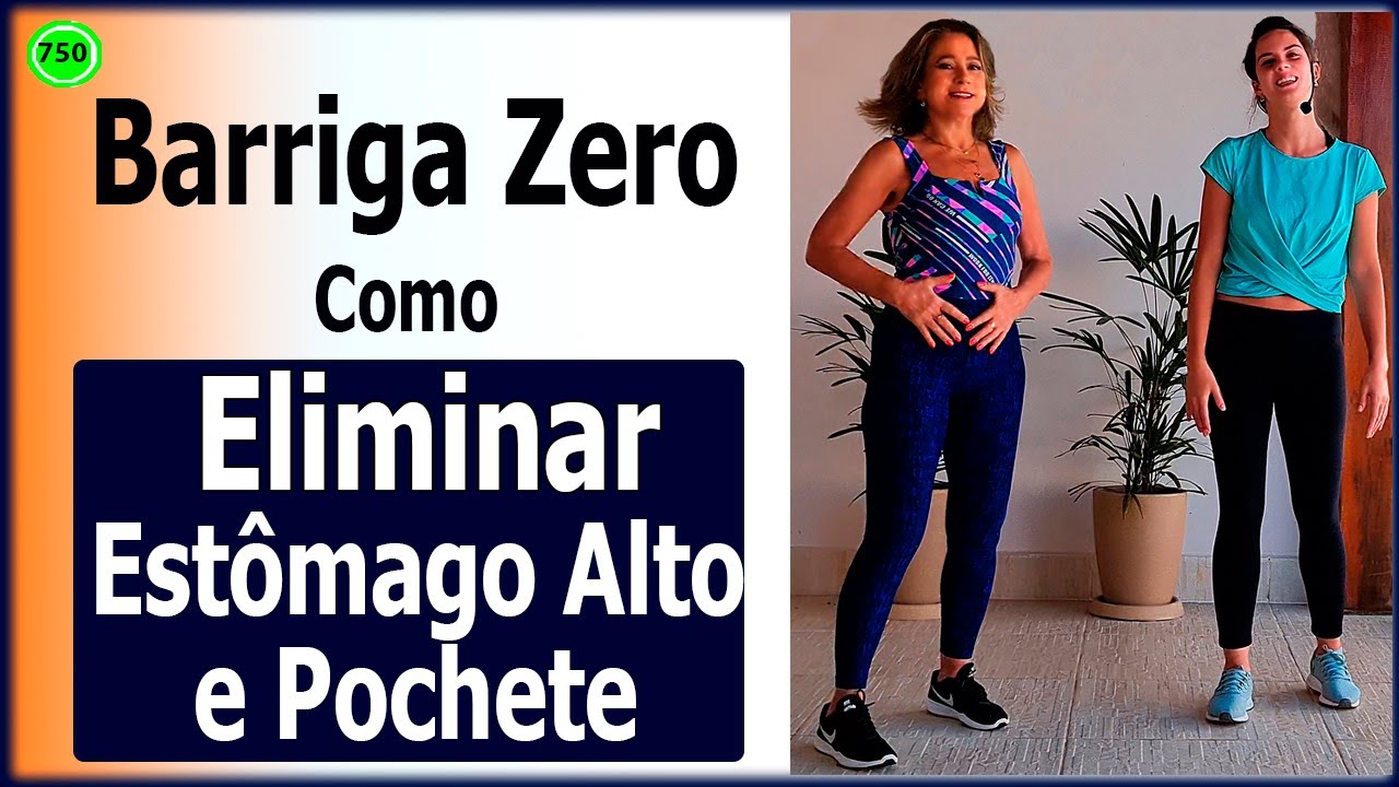 🔴 Barriga Zero 🔥 Como Perder Estômago Alto e Pochete 🔥 Vídeo 750 YouTube