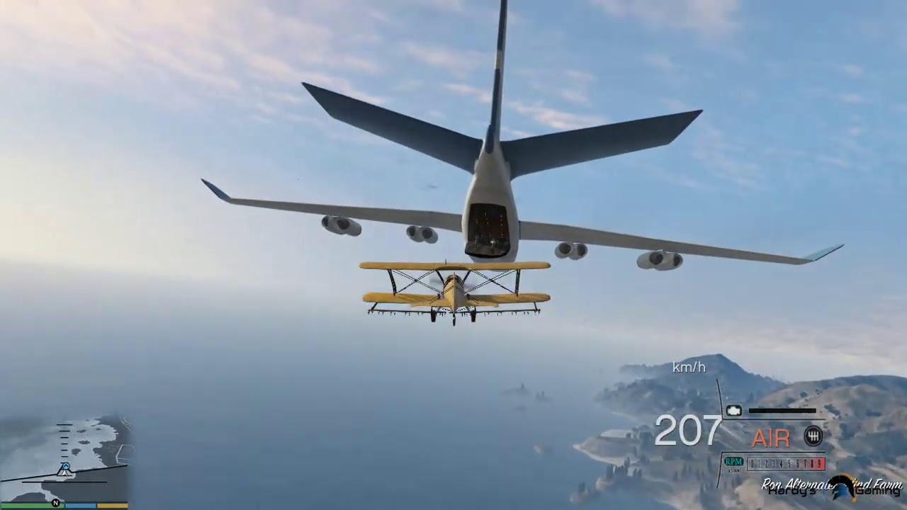 Trevor Flying Cargo Plane GTA 5 Story Mode YouTube