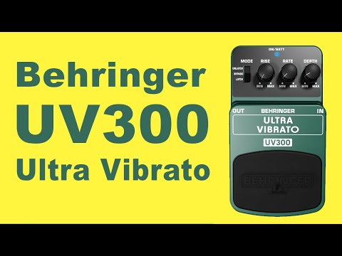 Behringer UV300 Ultra Vibrato - BOSS VB-2 Clone #behringer