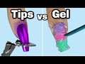 Acrylic vs gel vs tips  which is better  nail extensions types explained