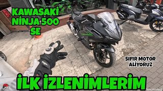 Türki̇yeni̇n İlk Ni̇nja 500Ü Mfk Motovlog Da İlk Sürüş