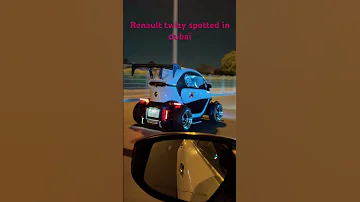 Renault Twizy Renaulttwizy Travel Dubai 