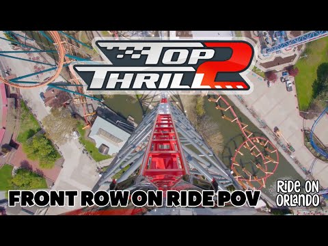 Top Thrill 2 - Front Row POV - NEW FOR 2024 at Cedar Point