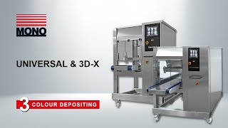 MONO Equipment Universal & 3DX Depositor Part 1 - Three-Colour Depositing Showcase