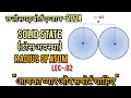 छत्तीसगढ़ बोर्ड एग्जाम -2024|solid state(ठोस अवस्था)|important topic lec-02|Radius of atom #youtube
