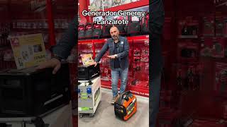 Generador Genergy Lanzarote Con Arranque Con Mando A Distancia