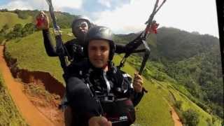 Rota De Voo Duplo De Parapente Com Cristiano Pacheco