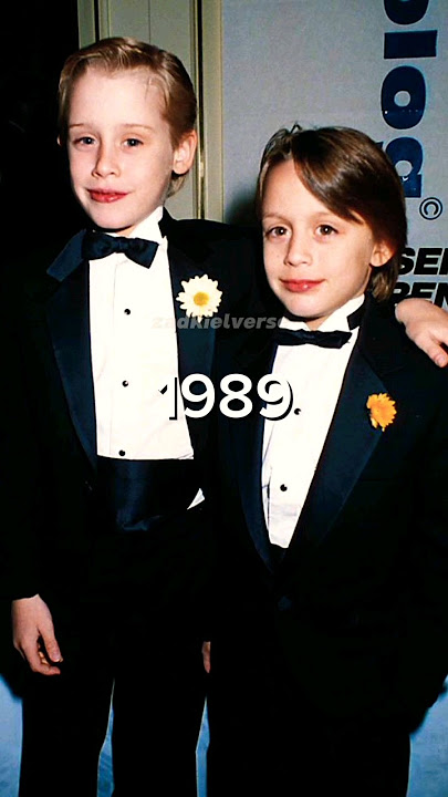Macaulay Culkin and Kieran Culkin evolution from 1987 to 2020😔#shorts #macaulayculkin #kiranculkin