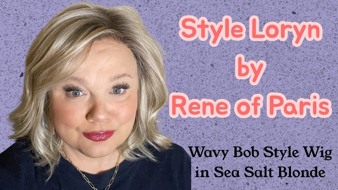 Урок по укладке париков: новая волнистая стрижка боб средней длины от Лорин @reneofparisofficial,...