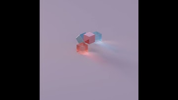 Cube Shuffle - Blender Satisfying Looping Animation