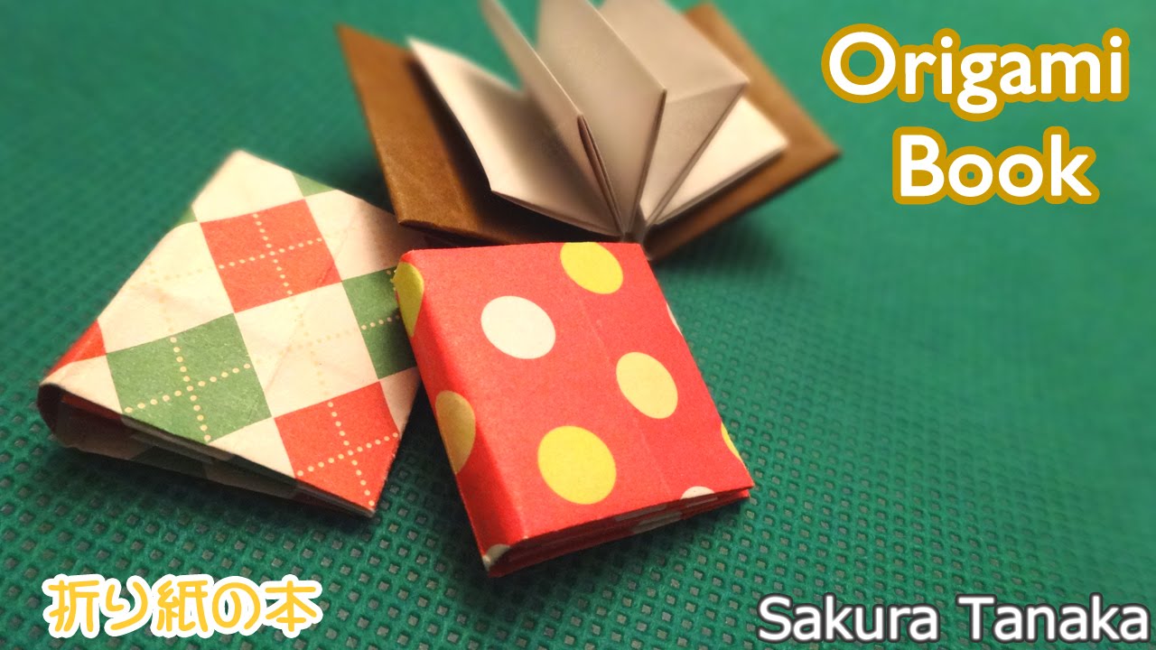 Origami Book 折り紙 本 折り方 Youtube