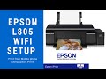 Epson L805 Wifi Setup & Print Directly from Mobile Phone | Epson iPrint