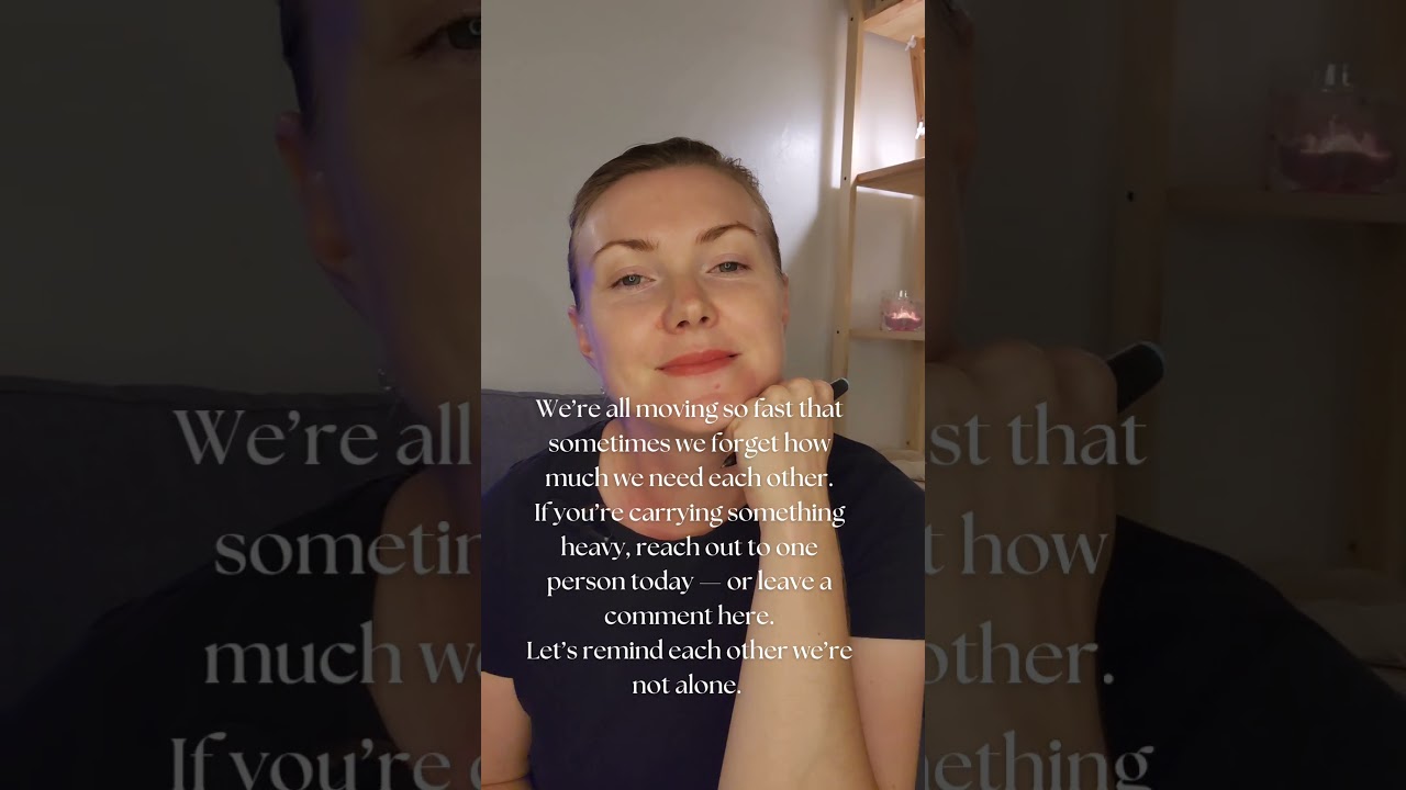 Do you feel alone today?