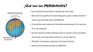 Paralelos y Meridianos 7mo