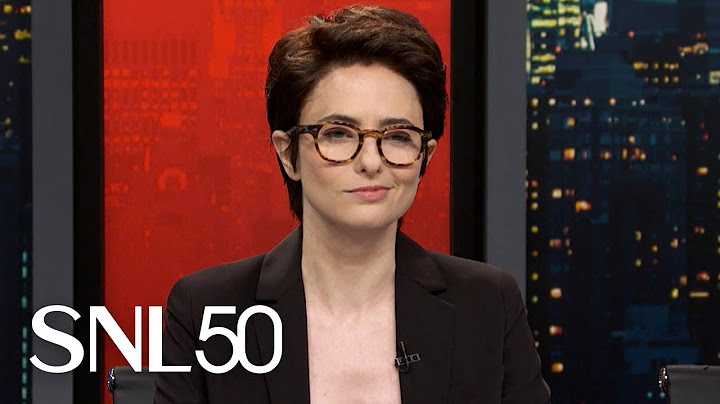 MSNBC Special Coverage Cold Open - SNL