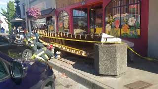 Awning Collapse Fairhaven Ave Burlington WA