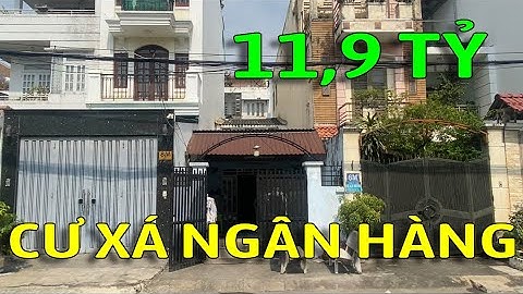 Bán Nhà Cư Xá Ngân Hàng Mặt Tiền Đường 9M Quận 7 - Mã sp: V71