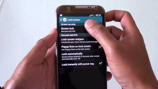 Samsung Galaxy Note 2: How to Remove Screen Lock Pin / Password / Pattern screenshot 5