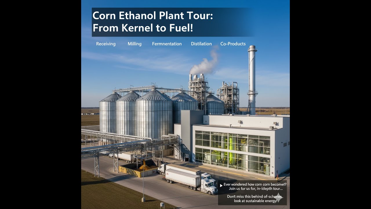 Corn Ethanol Plant Tour: From Kernel to Fuel!