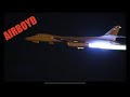 B-1 Bomber Afterburners At Night - Feel The Heat!