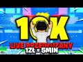 🔴ZAPIS STREAMA PRZEDŁUŻANEGO DZIEŃ #26🎆 STREAM PRZEDŁUŻANY 1ZŁ -5MIN 💸 Z OKAZJI 10K SUBÓW 🎈#roblox