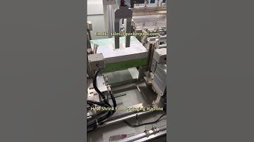 Edge Sealing and Cutting Heat Shrink Packaging Machine #shrinkwrapmachine