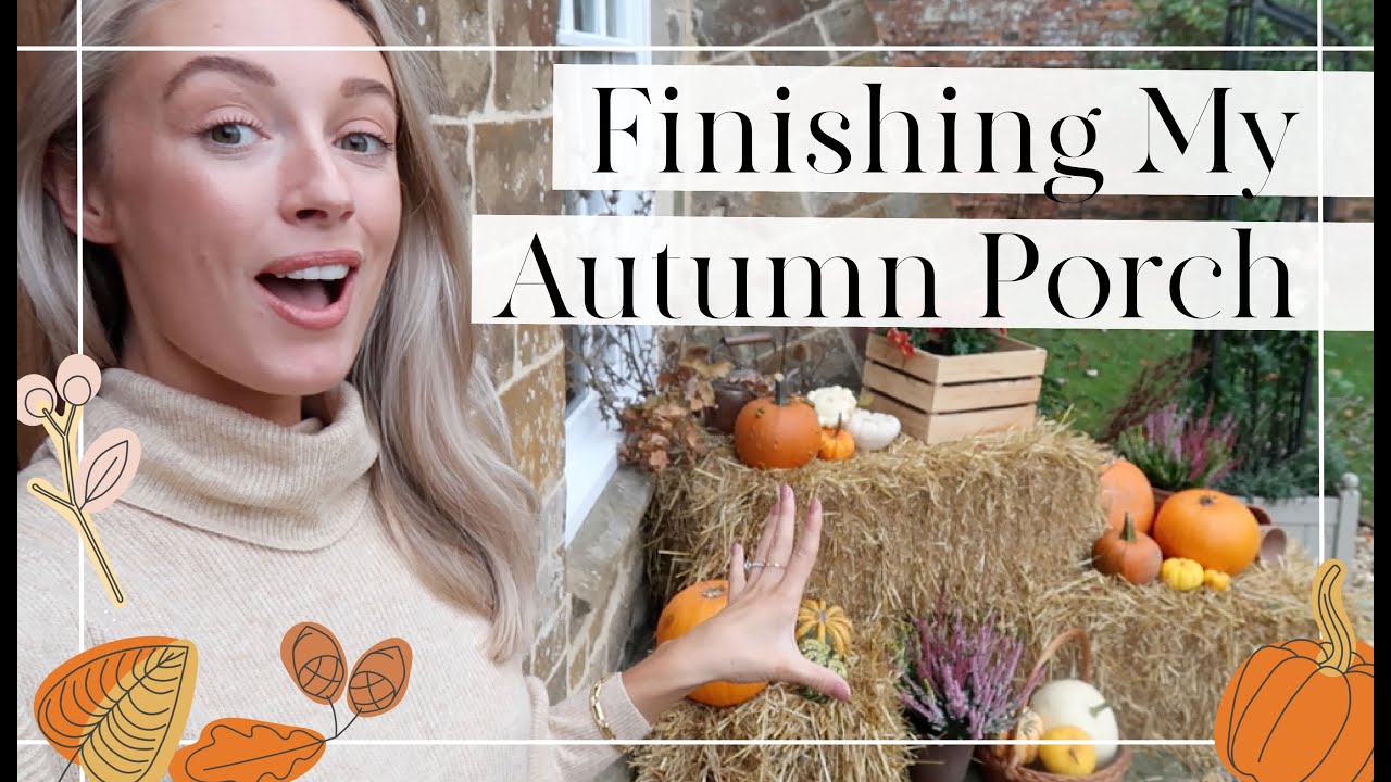 AUTUMN PORCH, LOTS OF GARDEN UPDATES + WEEKEND VLOG // Fashion Mumblr